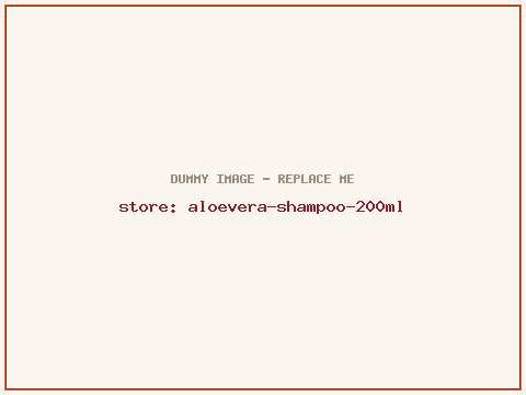 Aloevera Shampoo 200ml